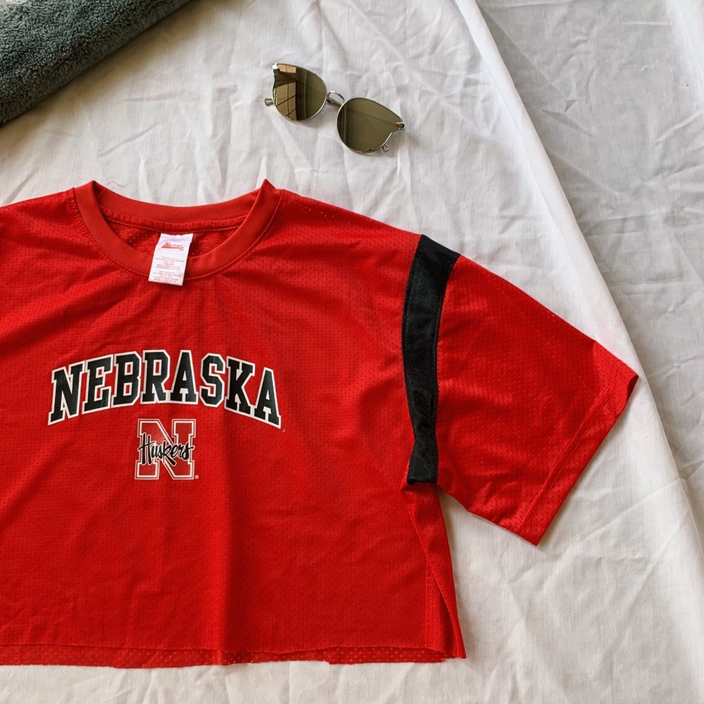 UNL Huskers Cropped Jersey